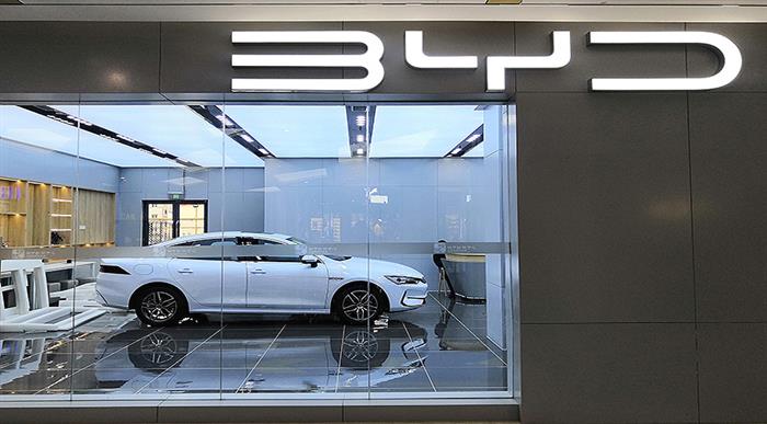 BYD’s Stock Rises After EV Maker's Annual Profit Soars Over 400%