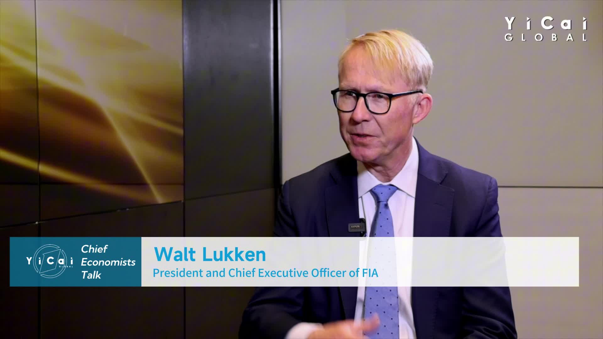 Walt Lukken, president and CEO of the Futures Industry Association