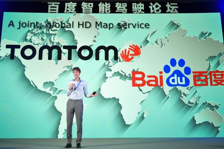 Baidu and TomTom Join in Duet to Draw High-Precision Map for Driverless Autos
