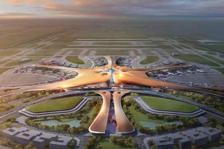 Framework Construction for Main Structure of Beijing Daxing International Airport's Transport Hub Wraps Up