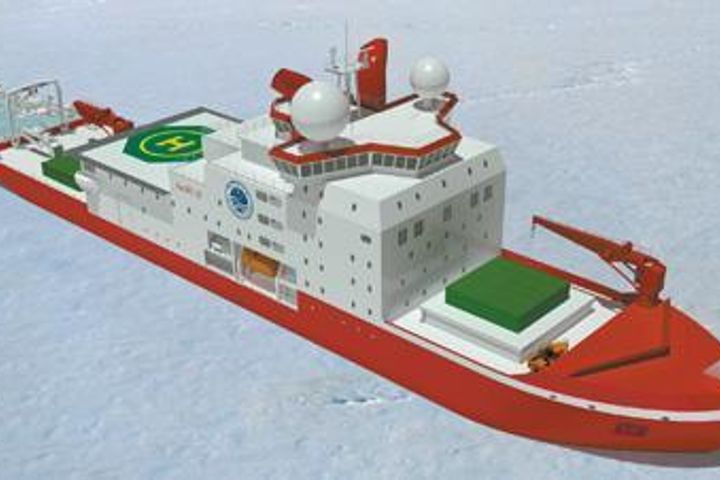 China Starts Construction of Its First Home-Grown Polar Icebreaking Ship, Xue Long-2