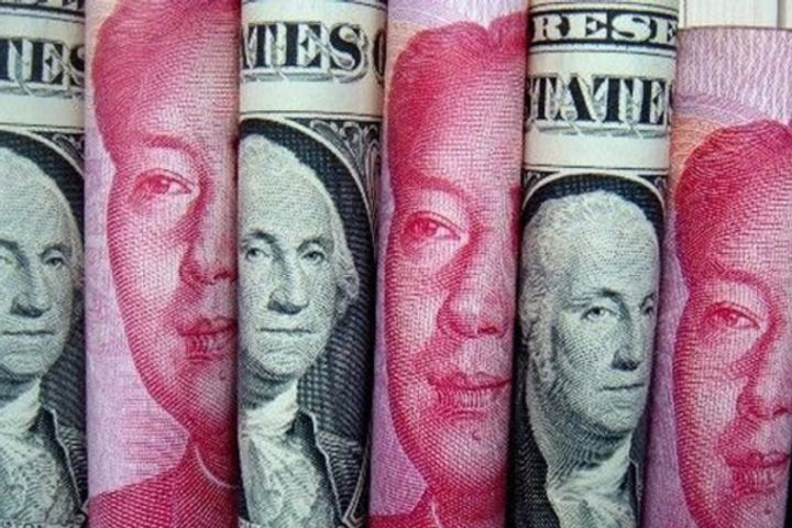Yuan Central Parity Rate Plummets 197 Basis Points Against Dollar to Three-Week Peak