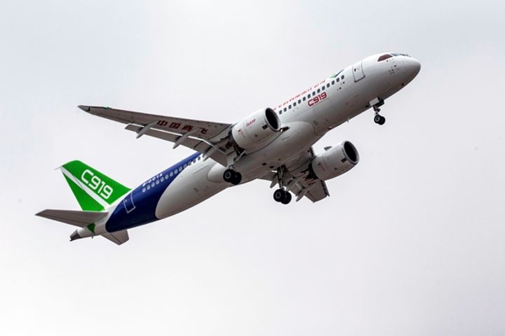 Comac Wins Orders for 130 C919 Airliners at Aviation Expo China