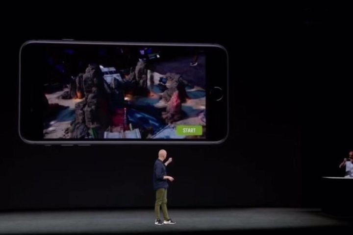 Shanghai-Based Directive Games CEO Demos AR-Augmented The Machines at Apple's iPhone 8 Event