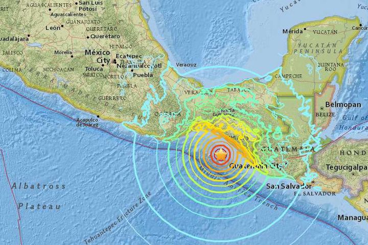 Tsunami Warning Issued for 8.0 Magnitude Earthquake off Southern Coast of Mexico