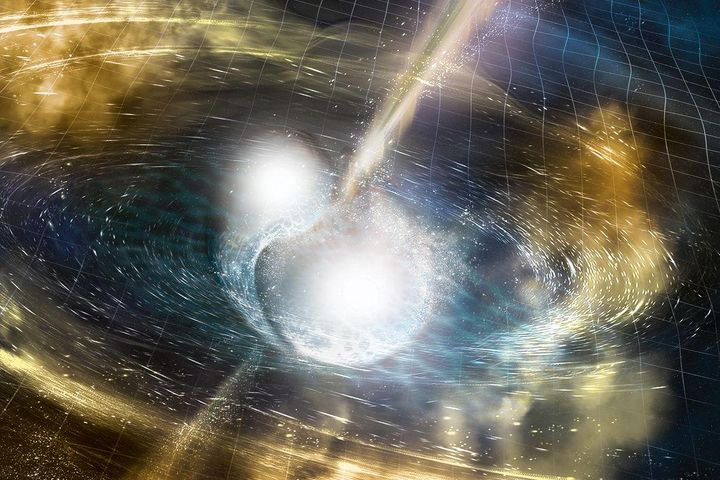 中国の科学者がバイナリ中性子星の核融合の新しい重力波観測を発表