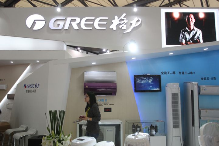 Chinese Home Appliance Firm Gree Electric Makes CCTV's Top Ten Listed Companies Lineup