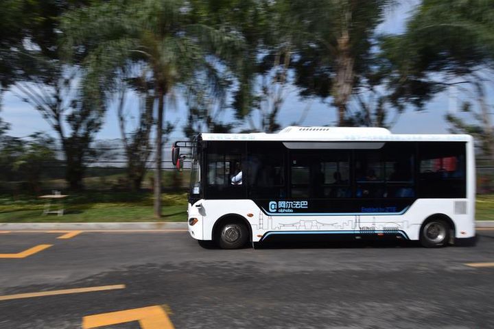 World's First Self-Driving Buses Hit Open Roads in Shenzhen, South China