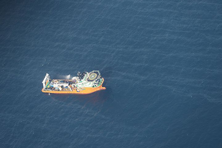 中国は沈没したSanchi石油タンカーを調査するためにロボットを送ります