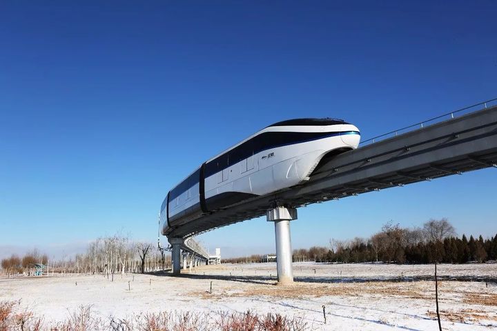 BYD-Huawei-Developed Autonomous Monorail Undergoes Testing