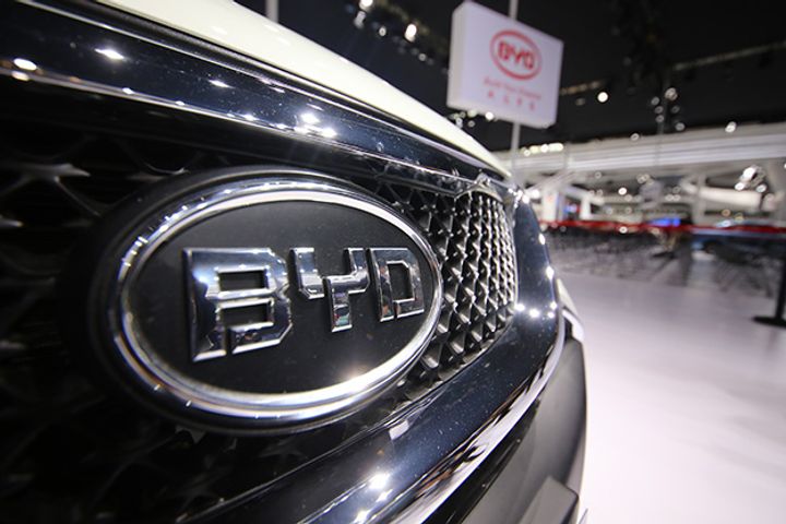 BYD Shares Drop After China's Leading Electric Carmaker Issues Profit Warning
