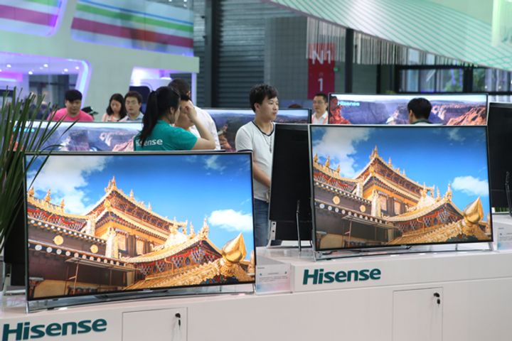 China's Hisense Overtook Sony, Samsung in Average TV Set Size Shipped Last Year
