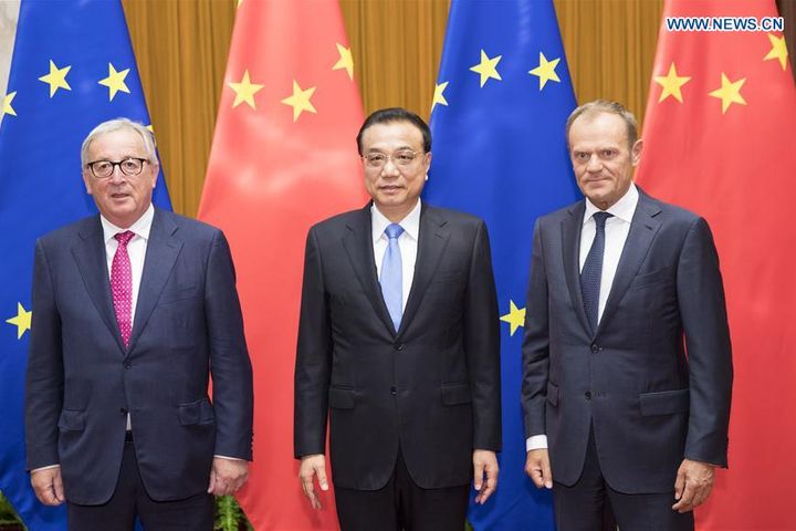 China, EU Agree to Promote Multilateralism, Support Free Trade