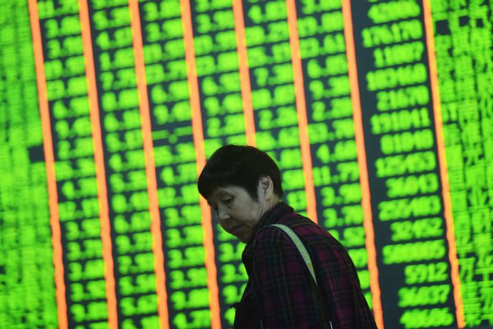 China Stocks Get Pushed Down by US Headwinds