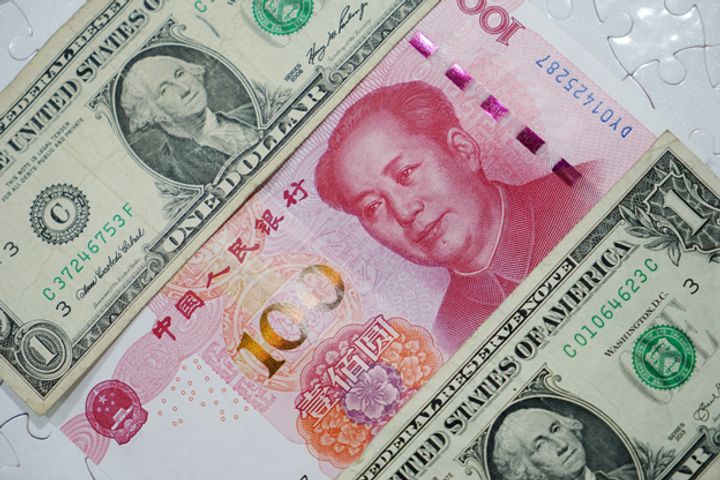 Yuan-Dollar Central Parity Rate Falls to 17-Month Low