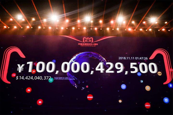 Tmall Trades USD1.4 Billion in Under Two Hours on China's Online Shopping Fest