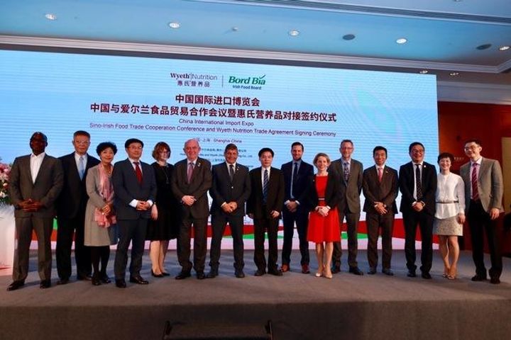 Wyeth China Vows to Import USD2.9 Billion From Ireland