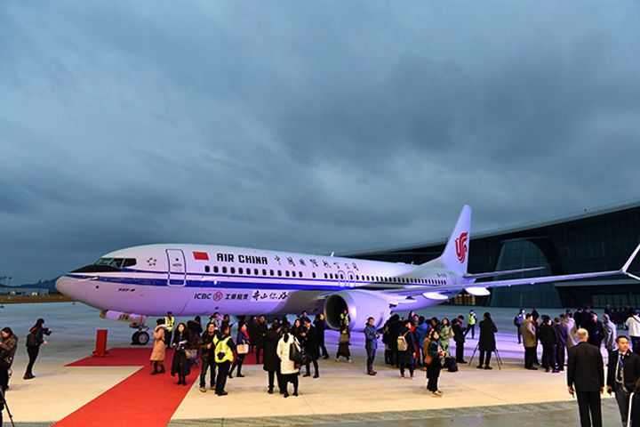 Boeing Delivers First 737 Made Abroad in China