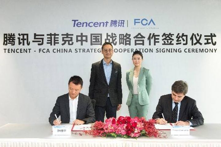 Tencent Adds Fiat Chrysler to Growing List of IoV Partners