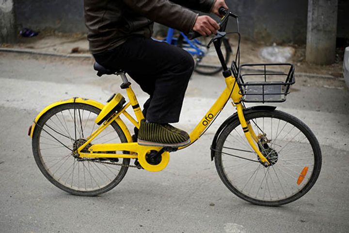 China's SF to Get Over USD2 Million From Bike-Sharer Ofo's Bank Account