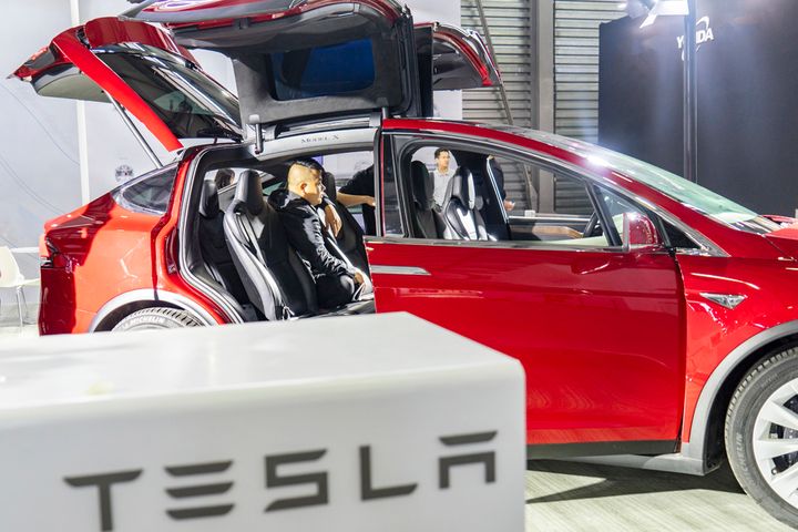 Tesla's China Revenue Slid Last Year on US Trade Dispute