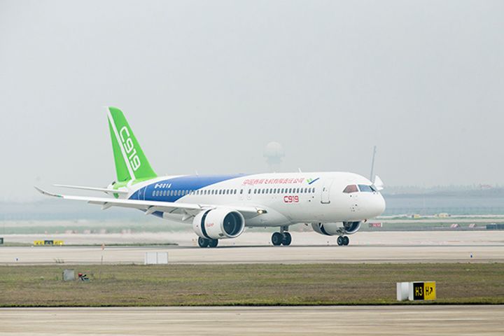 COMAC to Test Three China-Made Passenger Planes This Year 