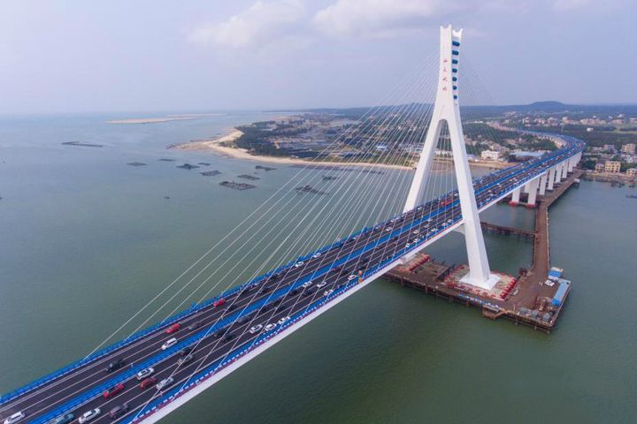 China's First Cross-Sea Bridge Spanning a Fault Opens in Hainan