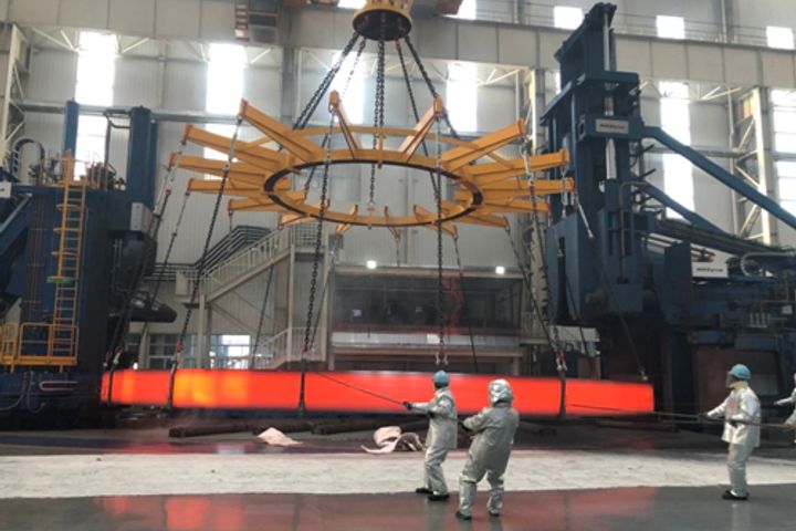 Chinese Academy Develops World's Largest Non-Welded Steel Ring for Atomic Plants