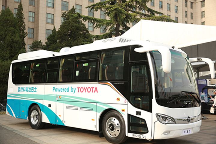 Toyota Debuts Hydrogen Bus for 2022 Beijing Winter Olympics 