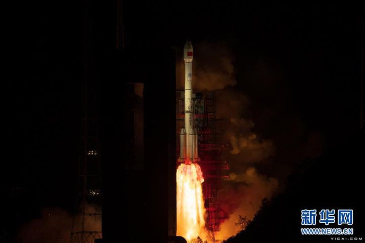  China's First Second-Generation Data Tracking-Relay Satellite Blasts Into Orbit