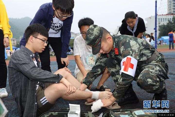 Orderly Relief Proceeds in Sichuan's Quake Disaster Zone