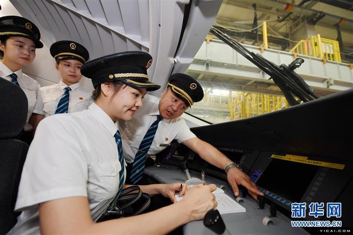 China Trains First Women Drivers for High-Speed Rail Lines