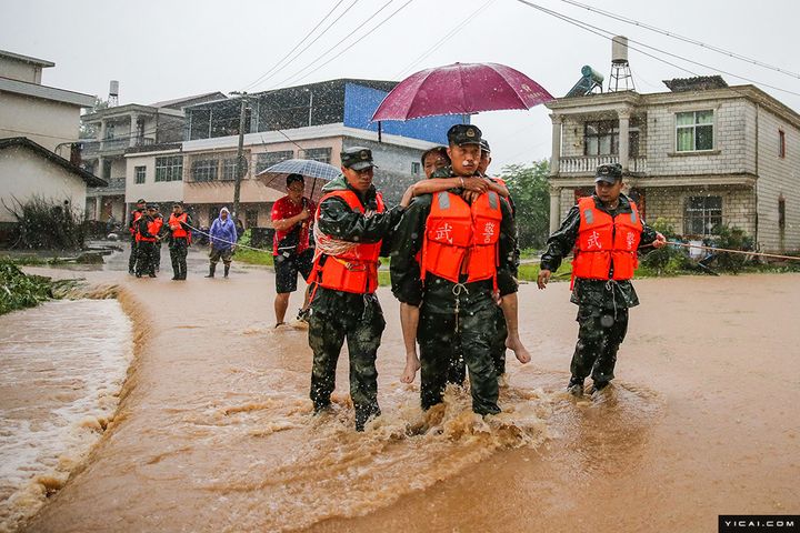 Downpour Wreaks Havoc Among Nearly 230,000 People in China's Jiangxi
