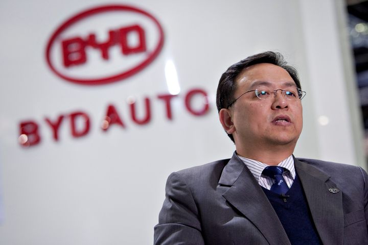 China's NEV Sales May Top 2 Million Next Year, BYD Founder Says
