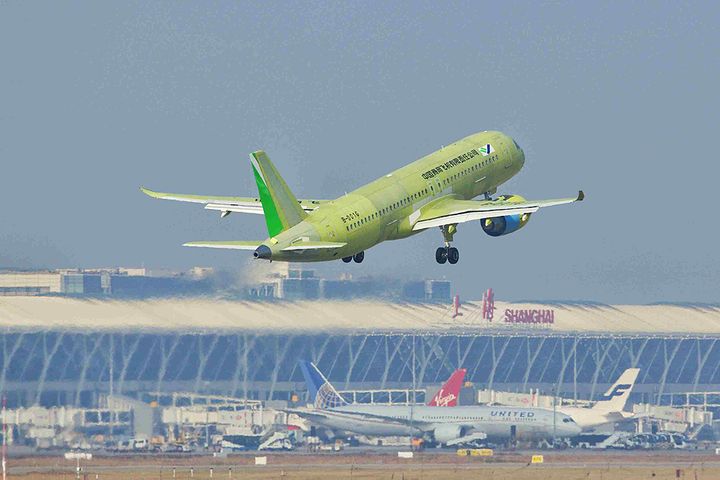 COMAC's Sixth C919 Passenger Aircraft Finishes First Test Flight