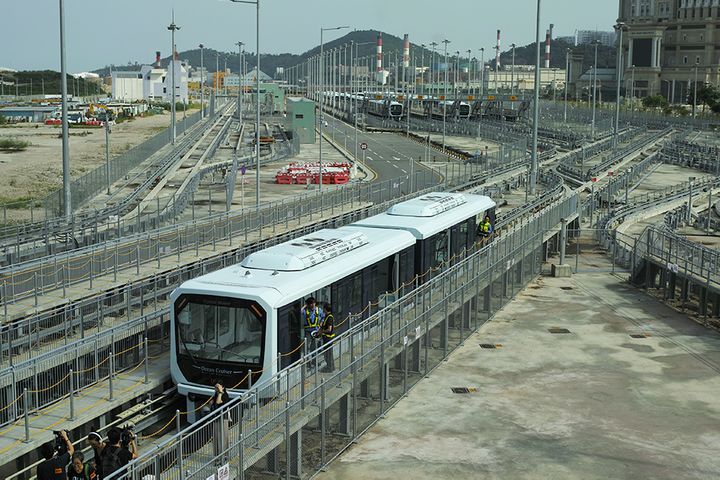 Macau's Light Rail Starts Running Today