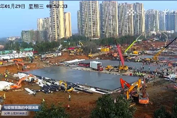 Millions Watch Live Streaming of Hospital Construction in Wuhan