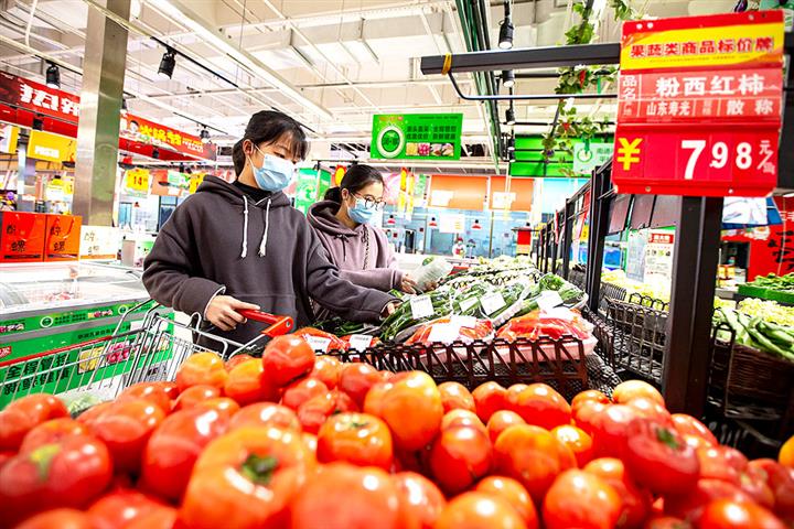 China's March CPI Fell for First Time in Nine Months as Food Supply Recovers