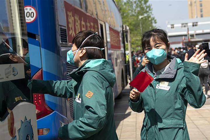 Last Medical Assistance Team Leaves Hard-hit Hubei as Epidemic Subsides
