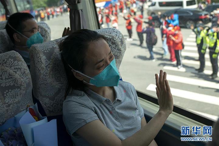 Last Medical Workers in Aid Team Leave Wuhan