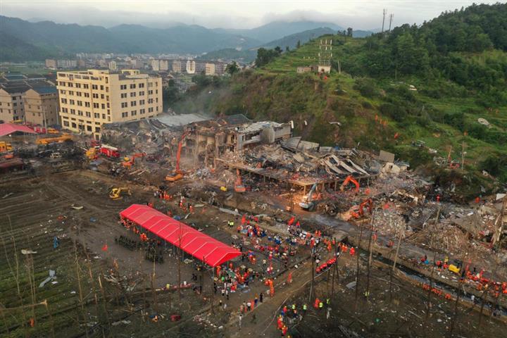 [In Photos] LPG Tanker Explosion Kills 19, Injures 171 in China’s Zhejiang Province
