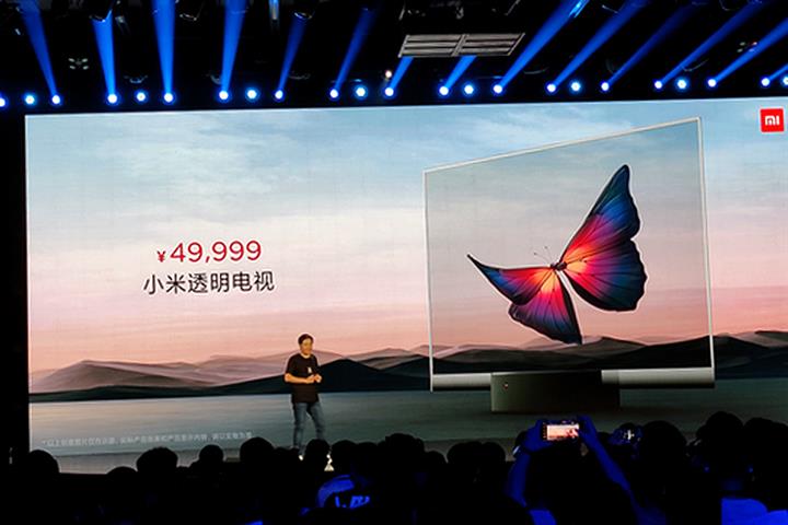 Xiaomi Launches World's First Transparent TV With Nearly USD7,200 Price Tag 