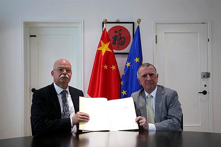 China, EU Sign Pact to Protect 550 of Their Local Products
