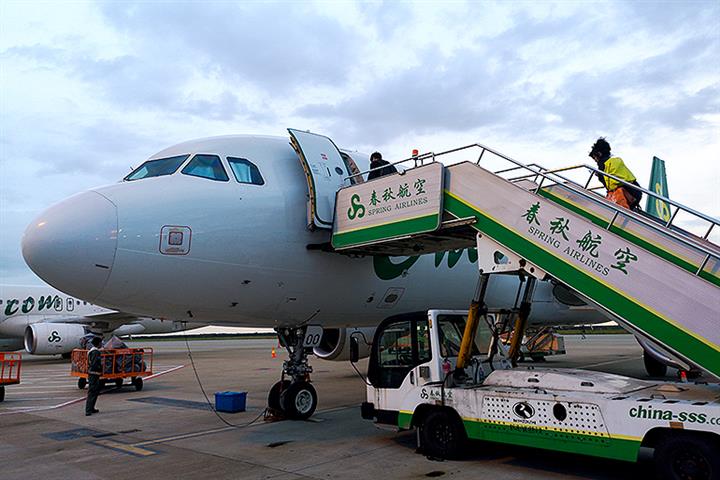 中国の春の航空会社がJALに日本ユニットの株式を上げることを確認