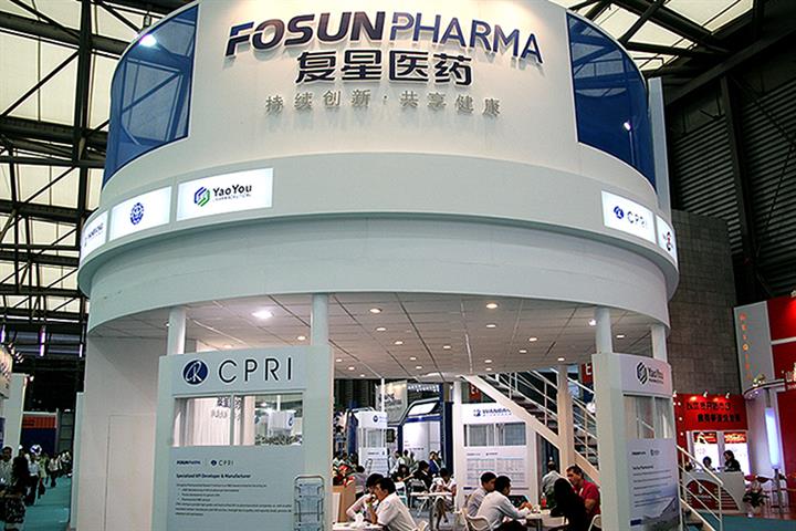 Fosun Pharma’s Shares Gain After Chinese Drugmaker’s First-Half Revenue Jumped 21%