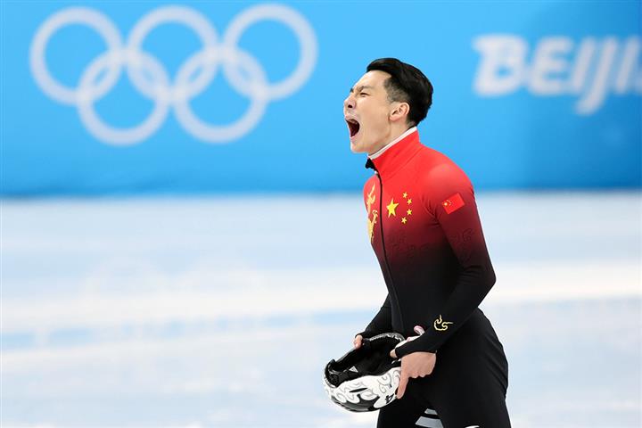 [In Photos] Chinese Skater Ren Wins Second Gold at Beijing Winter Olympics
