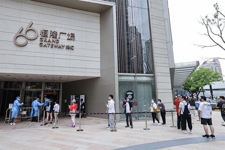 As Shanghai’s Lockdown Ends, the City’s Shopping Malls Come Back to Life