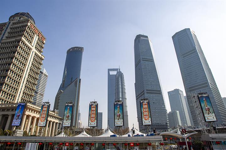 Shanghai Office Building Sales Defied Covid, Rose 3% in First Half, Report Shows