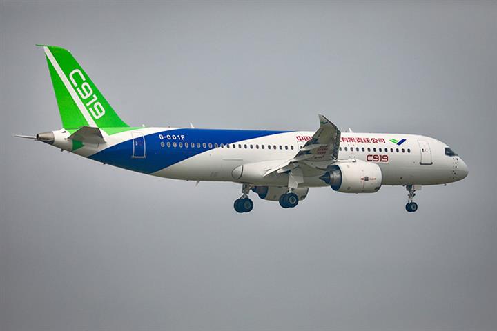 China's Homegrown C919 May Receive Airworthiness Permit in Two Weeks