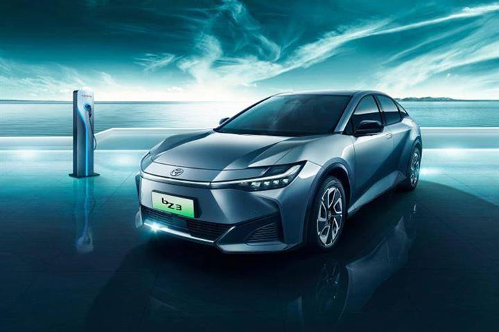 Toyota Debuts Second All-Electric Car BZ3 in China 